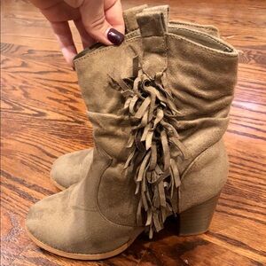 Steve Madden Fringe Bootie